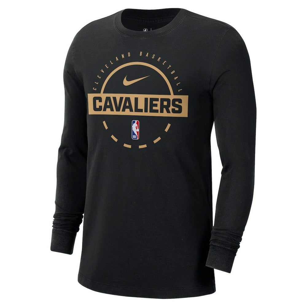 Cleveland Cavaliers Authentic Long Sleeve Practice T-Shirt sale - Black | Nike on sale