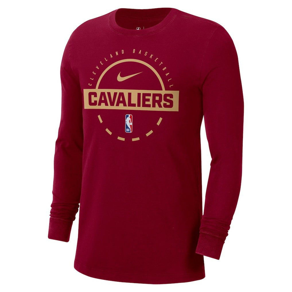 Cleveland Cavaliers Authentic Long Sleeve Practice T-Shirt sale - Wine | Nike cheap