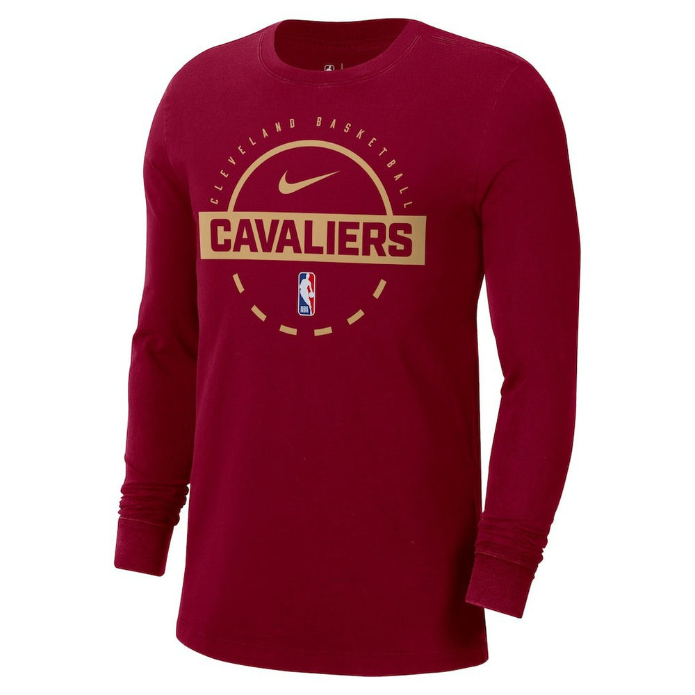 Cleveland Cavaliers Authentic Long Sleeve Practice T-Shirt sale - Wine | Nike cheap