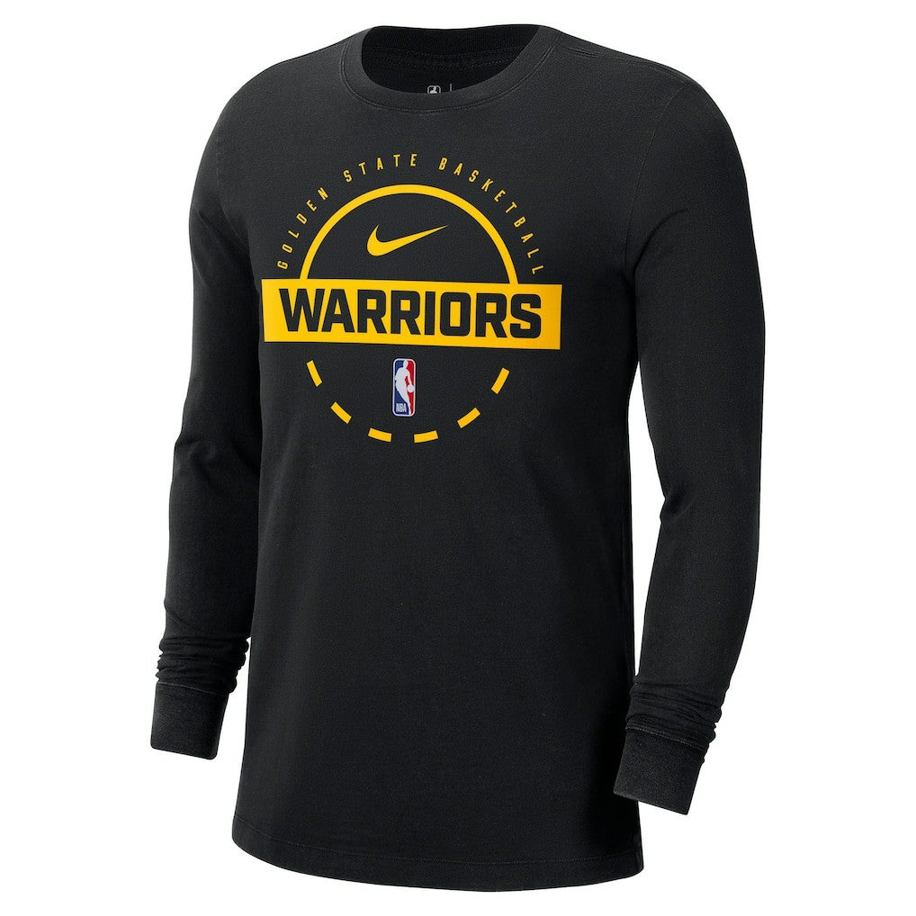Golden State Warriors Authentic Long Sleeve Practice T-Shirt sale - Black | Nike discount