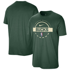 Milwaukee Bucks Authentic Practice T-Shirt - Hunter Green | Nike for sale
