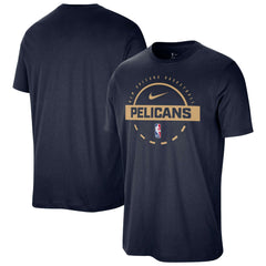 New Orleans Pelicans Authentic Practice T-Shirt - Navy | Nike outlet