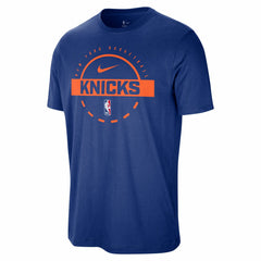 New York Knicks Authentic Practice T-Shirt - Blue | Nike on sale