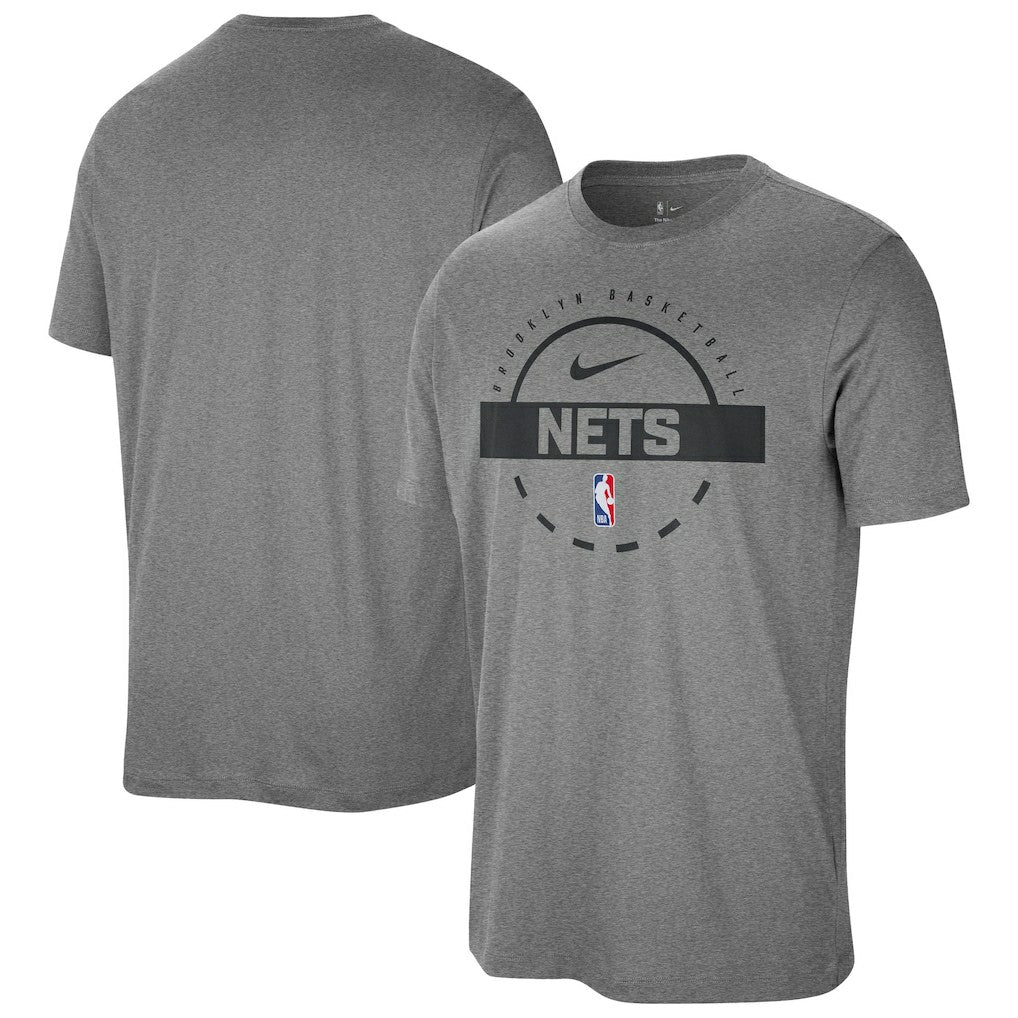 Brooklyn Nets Authentic Practice T-Shirt - Charcoal | Nike for sale