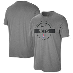 Brooklyn Nets Authentic Practice T-Shirt - Charcoal | Nike for sale