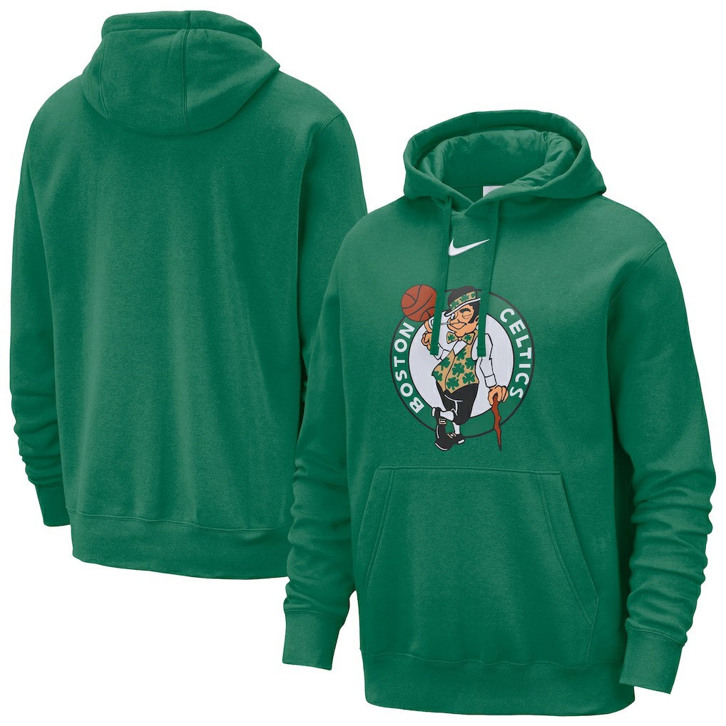 Boston Celtics Essential Logo Club Pullover Hoodie - Kelly Green | Nike sale