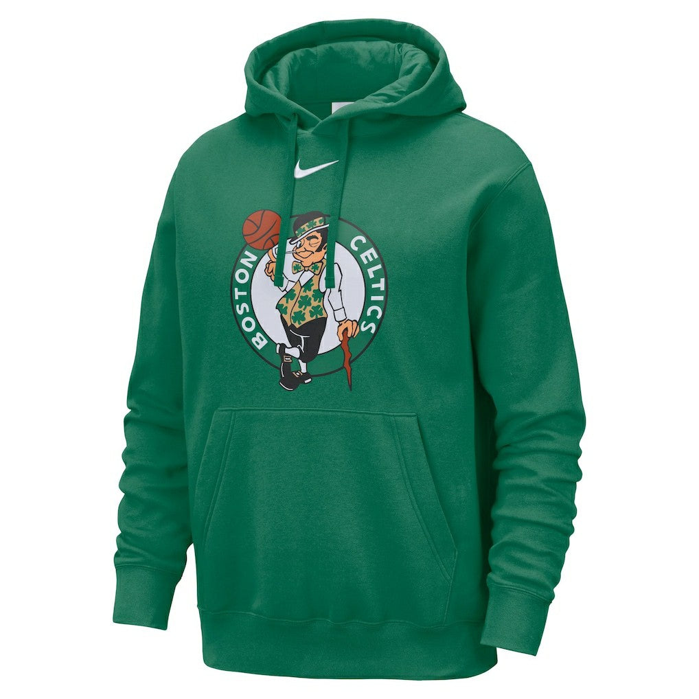 Boston Celtics Essential Logo Club Pullover Hoodie - Kelly Green | Nike sale