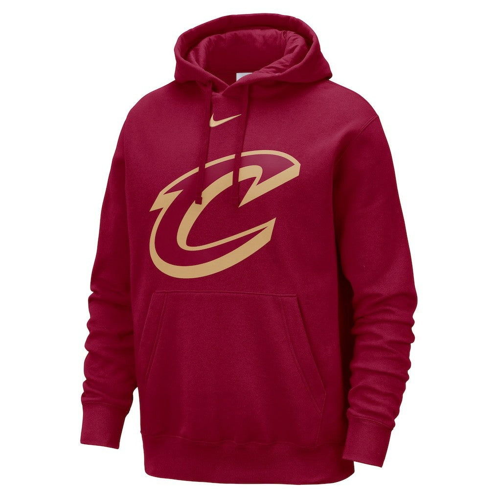 Cleveland Cavaliers Essential Logo Club Pullover Hoodie sale - Wine | Nike outlet