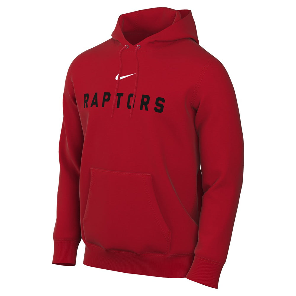 Toronto Raptors Sportswear Essential Wordmark Club Hoodie - Red | Nike discount