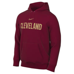 Cleveland Cavaliers Sportswear Essential Wordmark Club Hoodie sale - Wine | Nike for sale