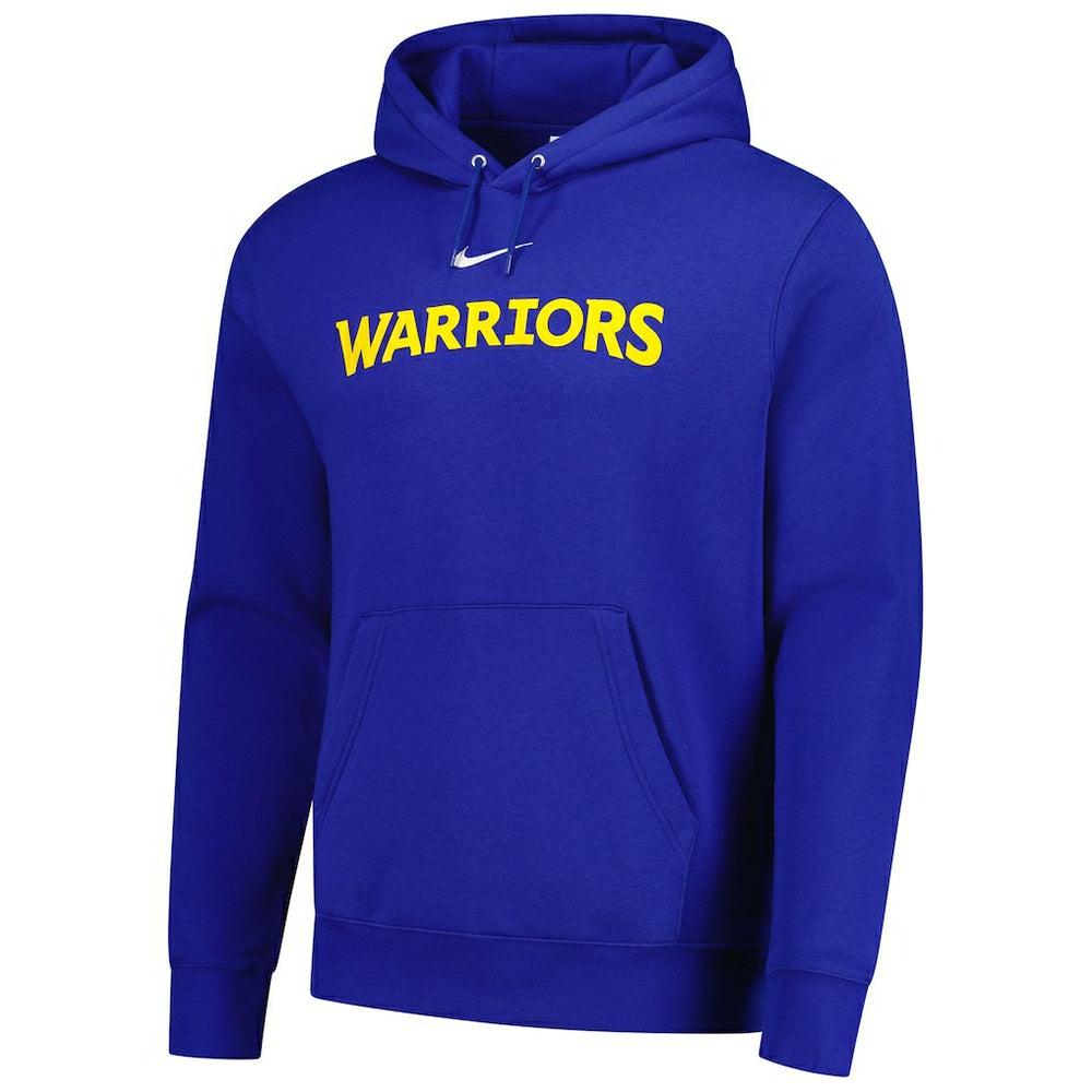 Golden State Warriors Sportswear Essential Wordmark Club Hoodie sale - Royal | Nike for sale
