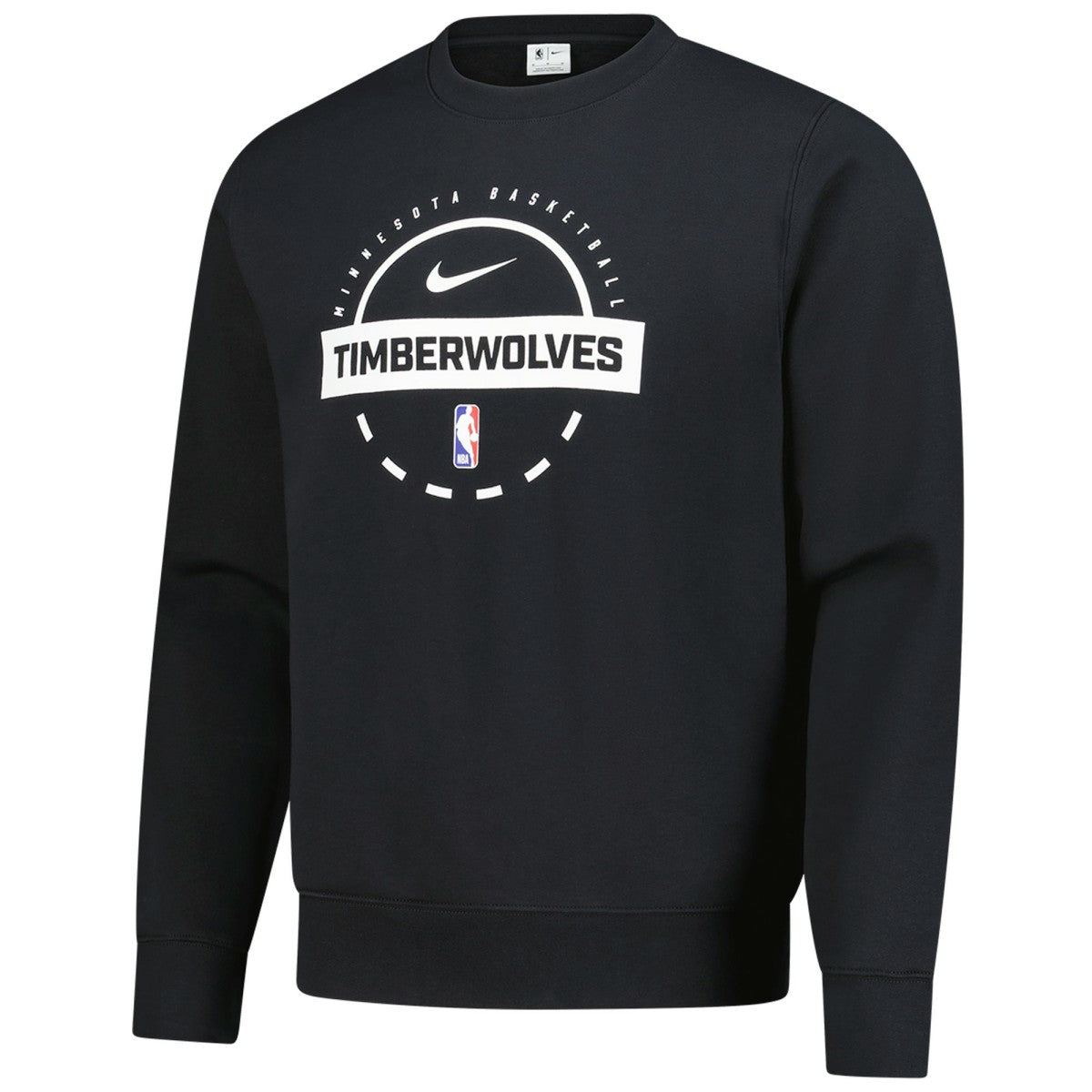 Minnesota Timberwolves 2025/26 Authentic Practice Club Sweatshirt - Black | Nike outlet