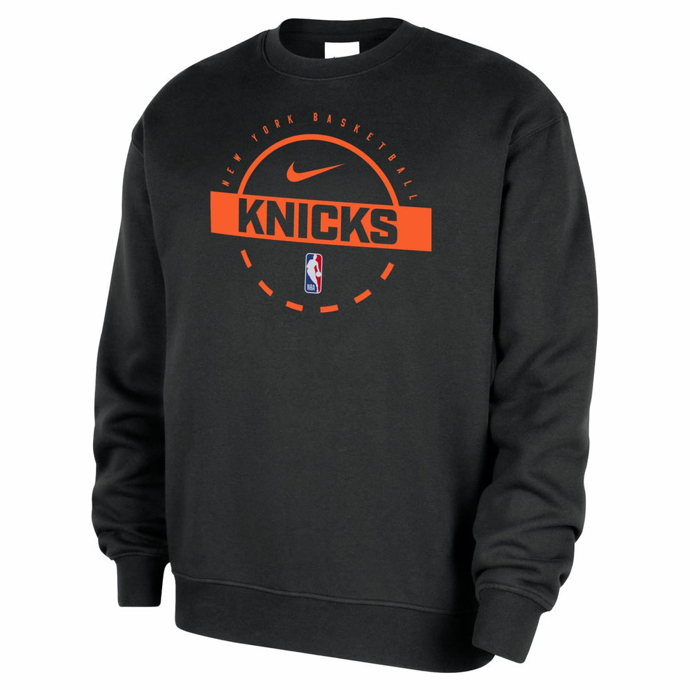 New York Knicks 2025/26 Authentic Practice Club Sweatshirt - Black | Nike sale