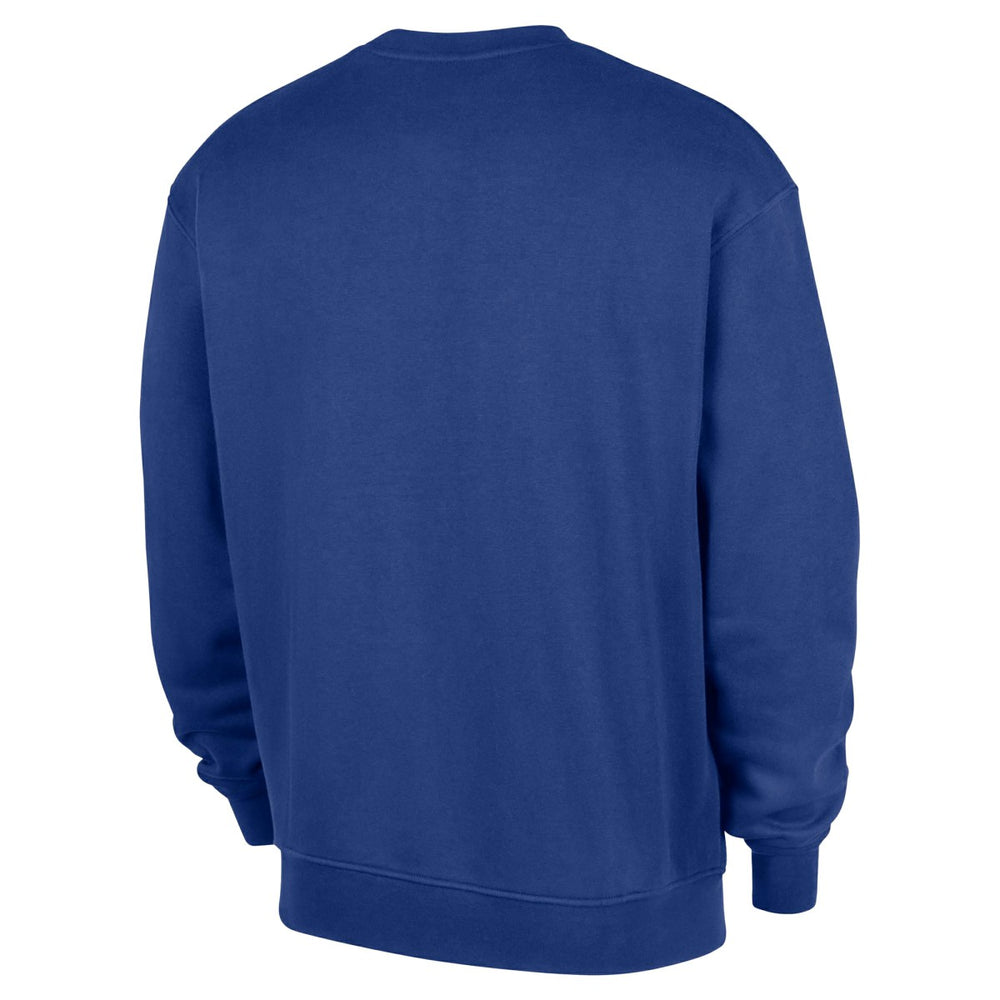 New York Knicks 2025/26 Authentic Practice Club Sweatshirt - Blue | Nike outlet