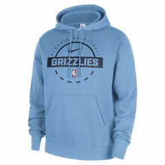 Memphis Grizzlies 2025/26 Authentic Practice Club Pullover Hoodie - Light Blue | Nike online