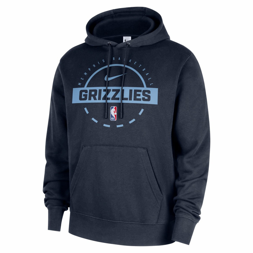 Memphis Grizzlies 2025/26 Authentic Practice Club Pullover Hoodie - Navy | Nike shop