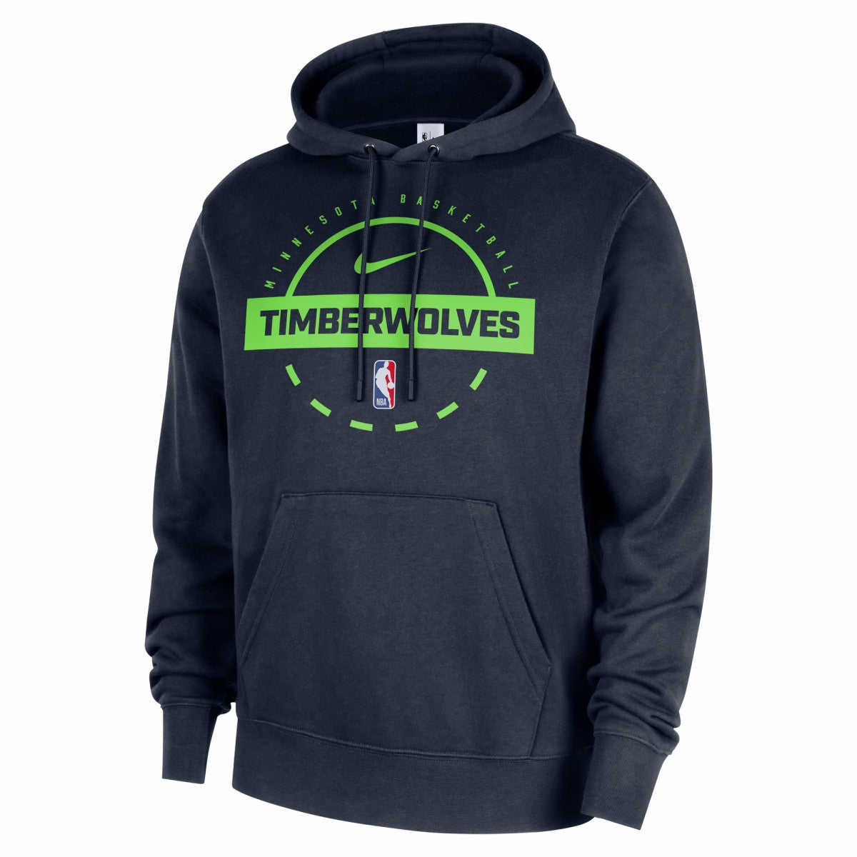 Minnesota Timberwolves 2025/26 Authentic Practice Club Pullover Hoodie - Navy | Nike discount