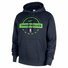 Minnesota Timberwolves 2025/26 Authentic Practice Club Pullover Hoodie - Navy | Nike discount