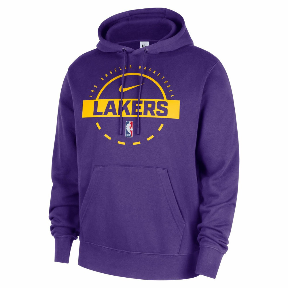Los Angeles Lakers 2025/26 Authentic Practice Club Pullover Hoodie - Purple | Nike sale