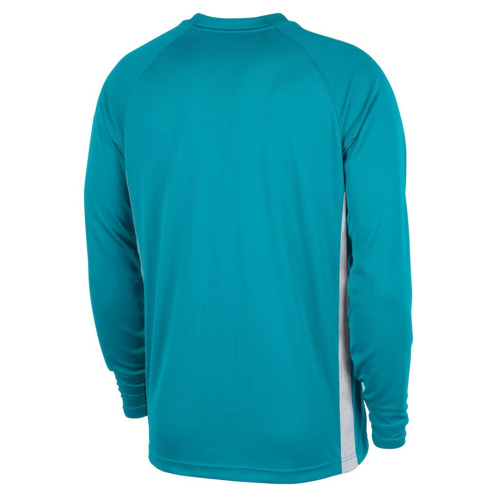 Charlotte Hornets Jordan Brand 2025/26 Authentic Pre-Game Legend Dri-FIT Long Sleeve Shooting Shirt - Teal on sale