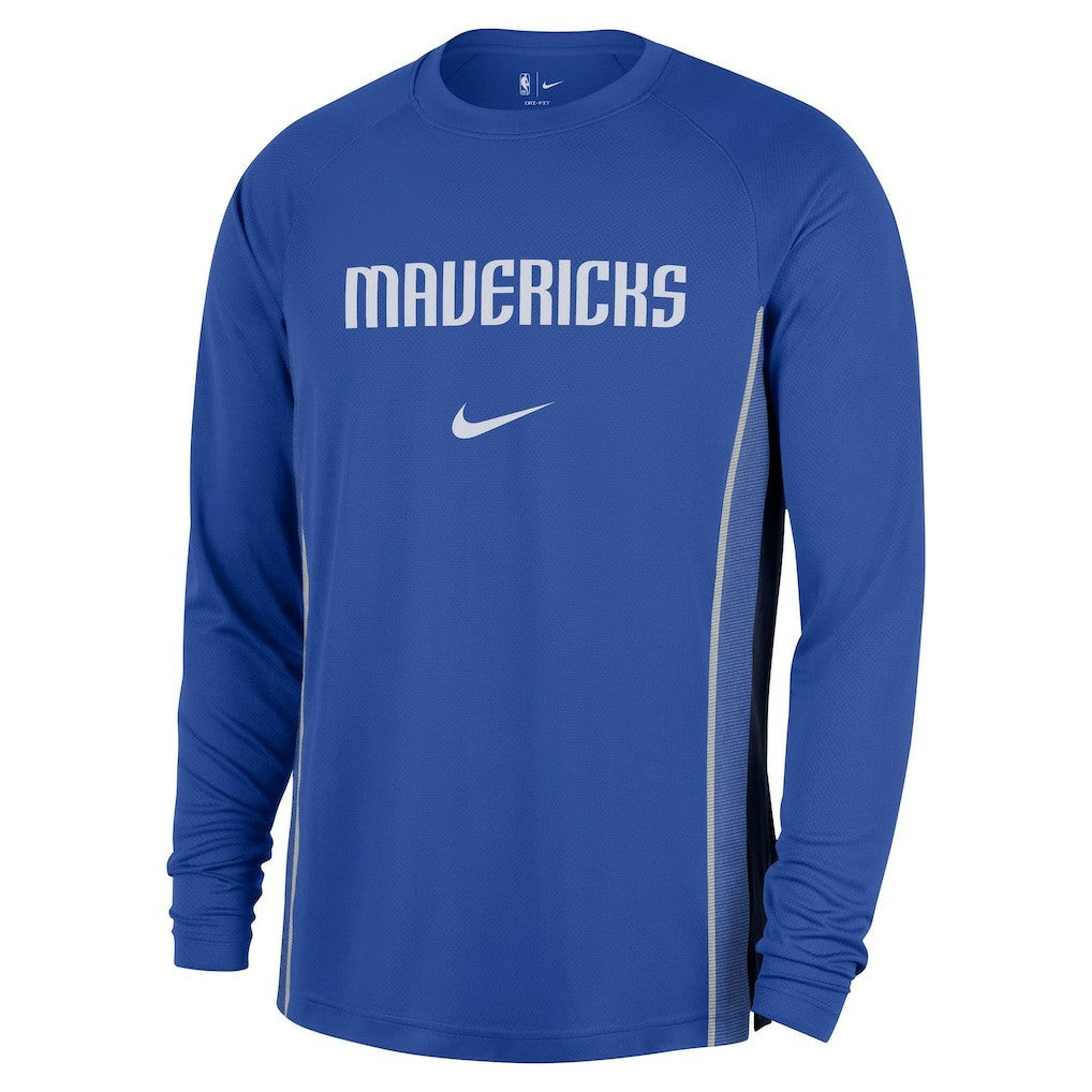 Dallas Mavericks 2025/26 Authentic Pre-Game Legend Dri-FIT Long Sleeve Shooting Shirt sale - Blue | Nike online