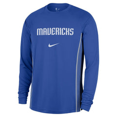 Dallas Mavericks 2025/26 Authentic Pre-Game Legend Dri-FIT Long Sleeve Shooting Shirt sale - Blue | Nike online