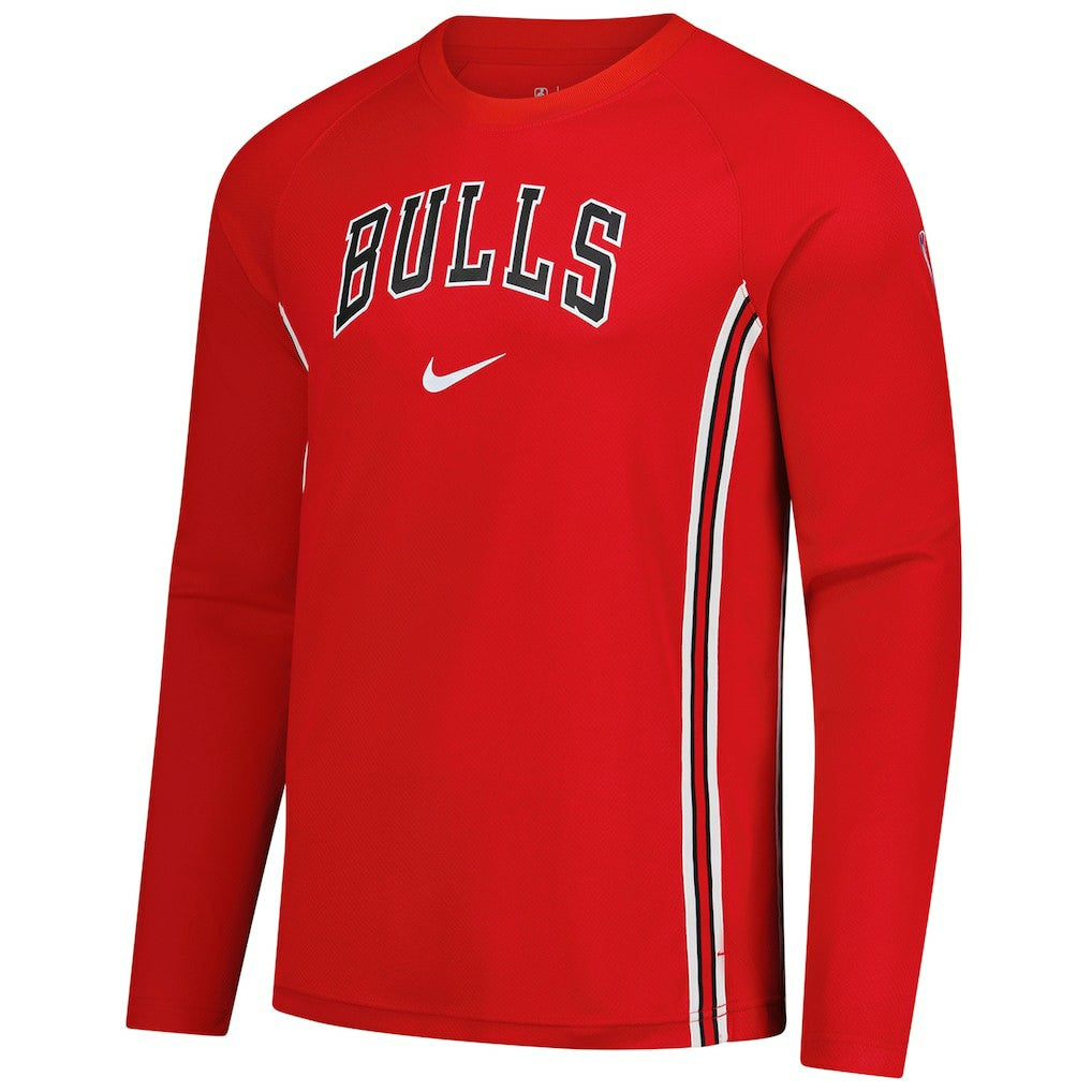 Chicago Bulls 2025/26 Authentic Pre-Game Legend Dri-FIT Long Sleeve Shooting Shirt sale - Red | Nike sale