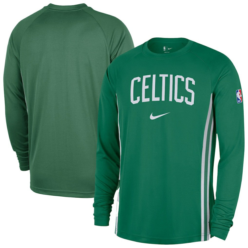 Boston Celtics 2025/26 Authentic Pre-Game Legend Dri-FIT Long Sleeve Shooting Shirt - Kelly Green | Nike cheap