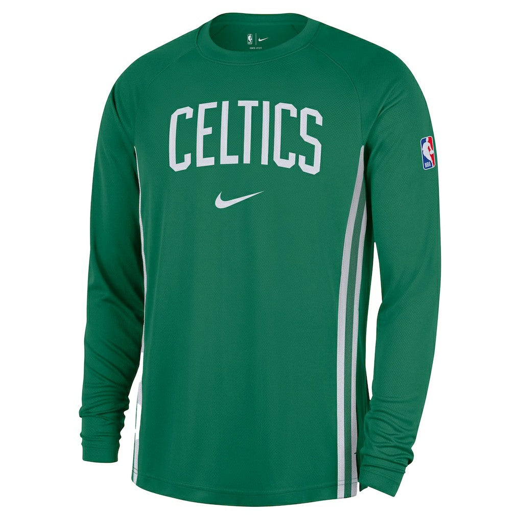 Boston Celtics 2025/26 Authentic Pre-Game Legend Dri-FIT Long Sleeve Shooting Shirt - Kelly Green | Nike cheap