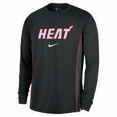 Miami Heat 2025/26 Authentic Pre-Game Legend Dri-FIT Long Sleeve Shooting Shirt - Black | Nike outlet