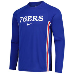 Philadelphia 76ers 2025/26 Authentic Pre-Game Legend Dri-FIT Long Sleeve Shooting Shirt - Royal | Nike shop