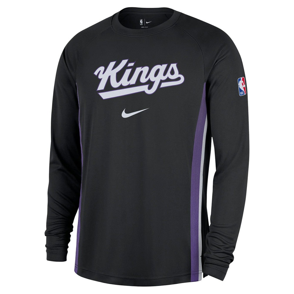 Sacramento Kings 2025/26 Authentic Pre-Game Legend Dri-FIT Long Sleeve Shooting Shirt - Black | Nike for sale