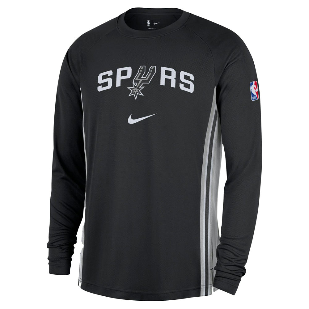 San Antonio Spurs 2025/26 Authentic Pre-Game Legend Dri-FIT Long Sleeve Shooting Shirt - Black | Nike on sale