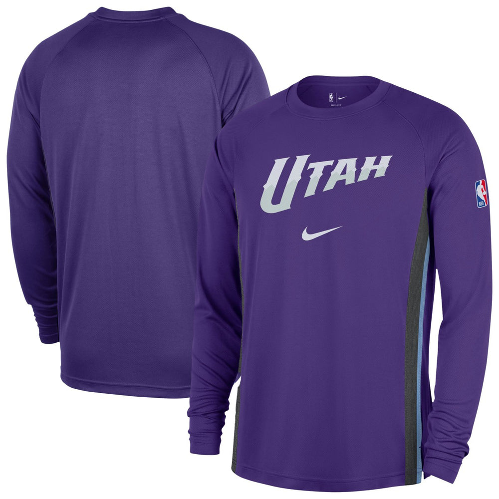 Utah Jazz 2025/26 Authentic Pre-Game Legend Dri-FIT Long Sleeve Shooting Shirt - Purple | Nike sale