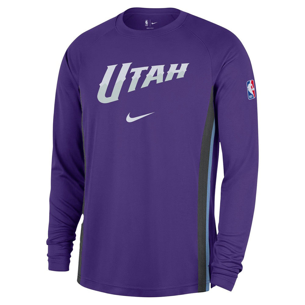 Utah Jazz 2025/26 Authentic Pre-Game Legend Dri-FIT Long Sleeve Shooting Shirt - Purple | Nike sale