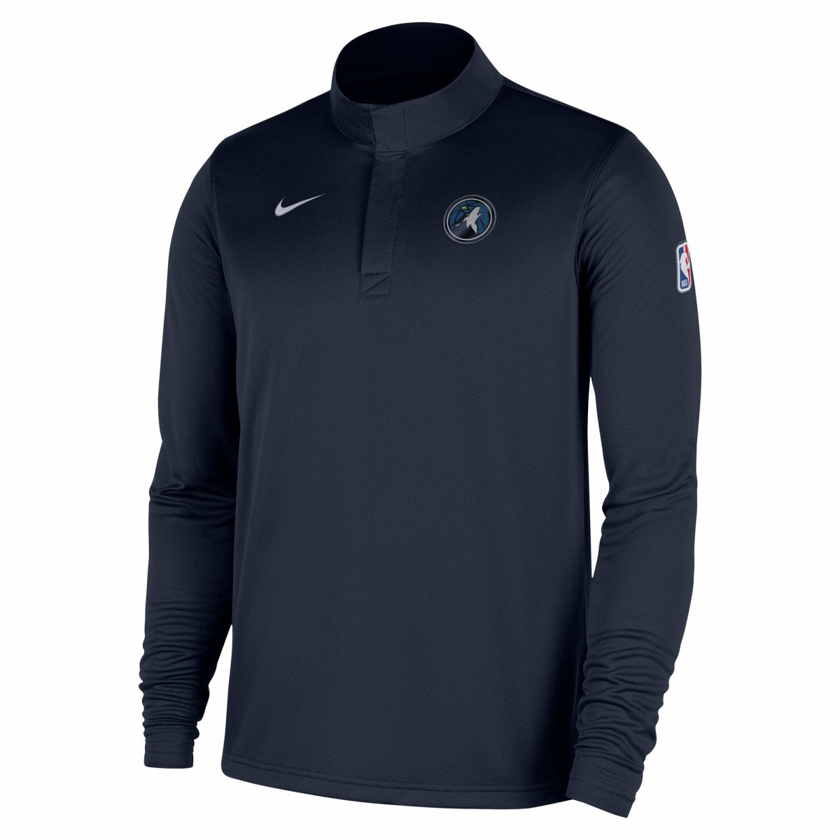 Minnesota Timberwolves 2025/26 Authentic Coaches Quarter-Zip Dri-Fit Top - Navy | Nike for sale