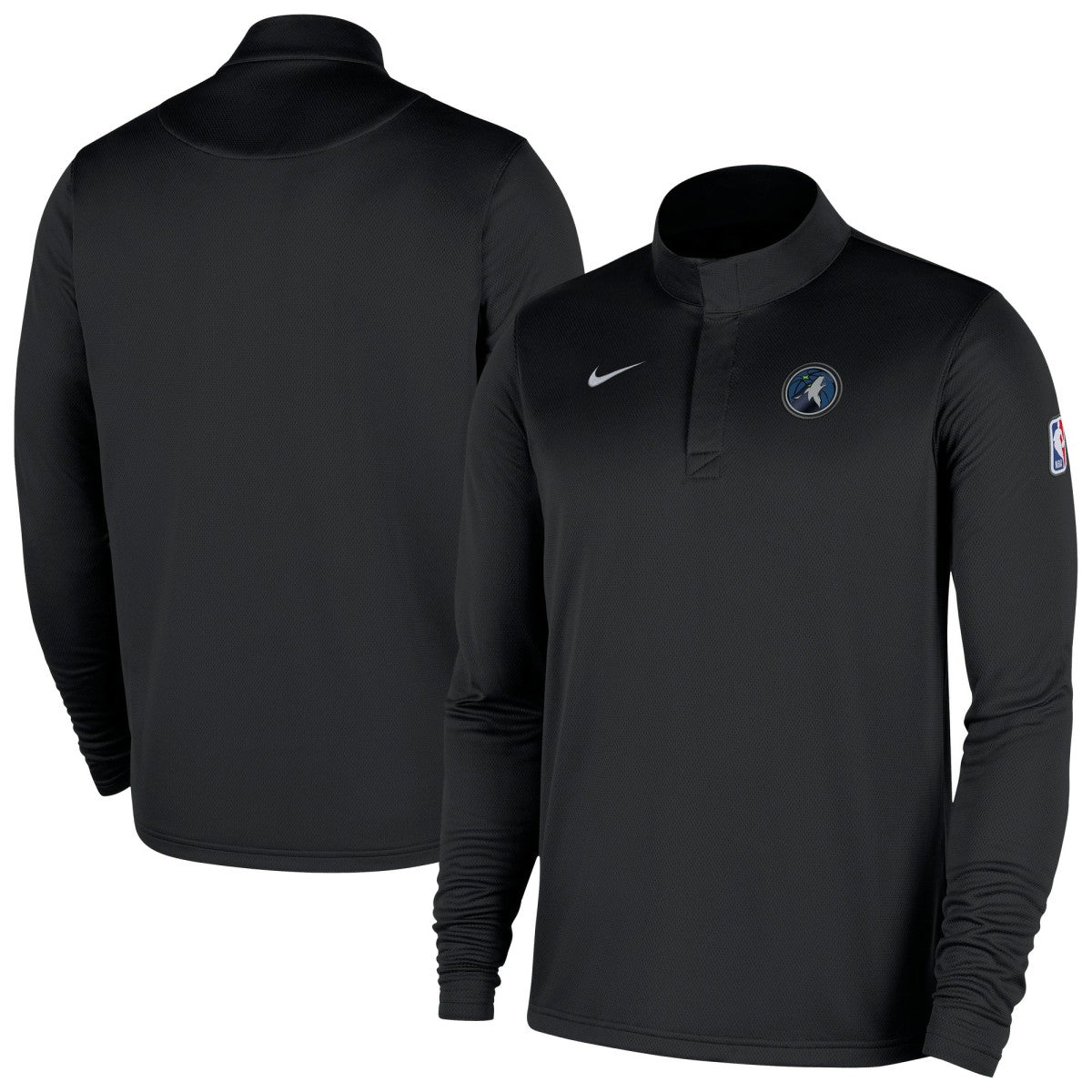 Minnesota Timberwolves 2025/26 Authentic Coaches Quarter-Zip Dri-Fit Top - Black | Nike cheap