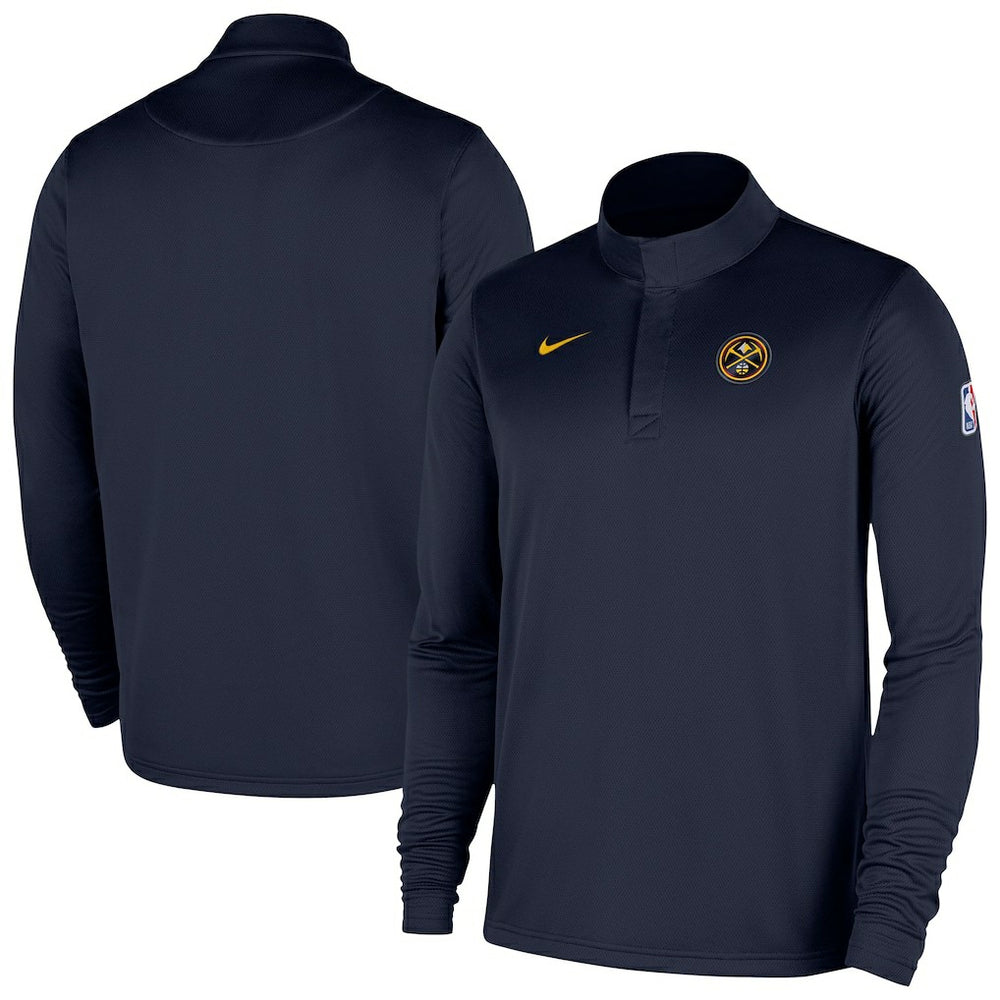 Denver Nuggets 2025/26 Authentic Coaches Quarter-Zip Dri-Fit Top sale - Navy | Nike shop
