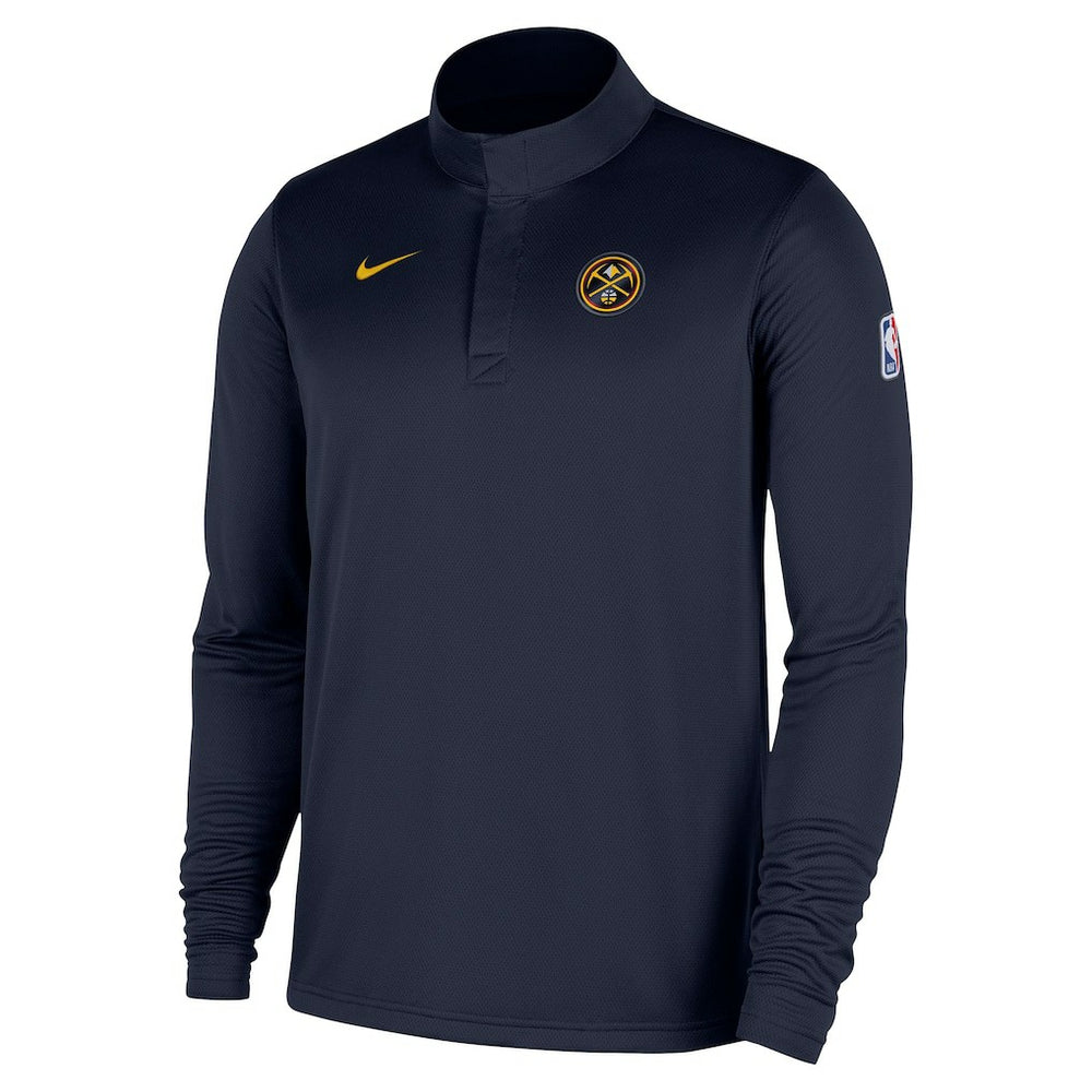 Denver Nuggets 2025/26 Authentic Coaches Quarter-Zip Dri-Fit Top sale - Navy | Nike shop