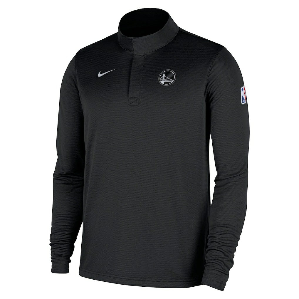 Golden State Warriors 2025/26 Authentic Coaches Quarter-Zip Dri-Fit Top sale - Black | Nike on sale