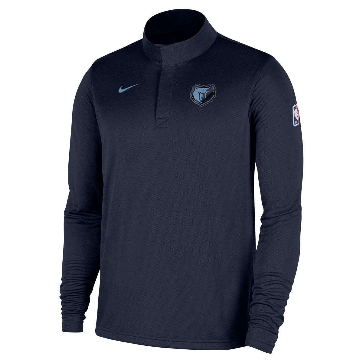 Memphis Grizzlies 2025/26 Authentic Coaches Quarter-Zip Dri-Fit Top - Navy | Nike on sale