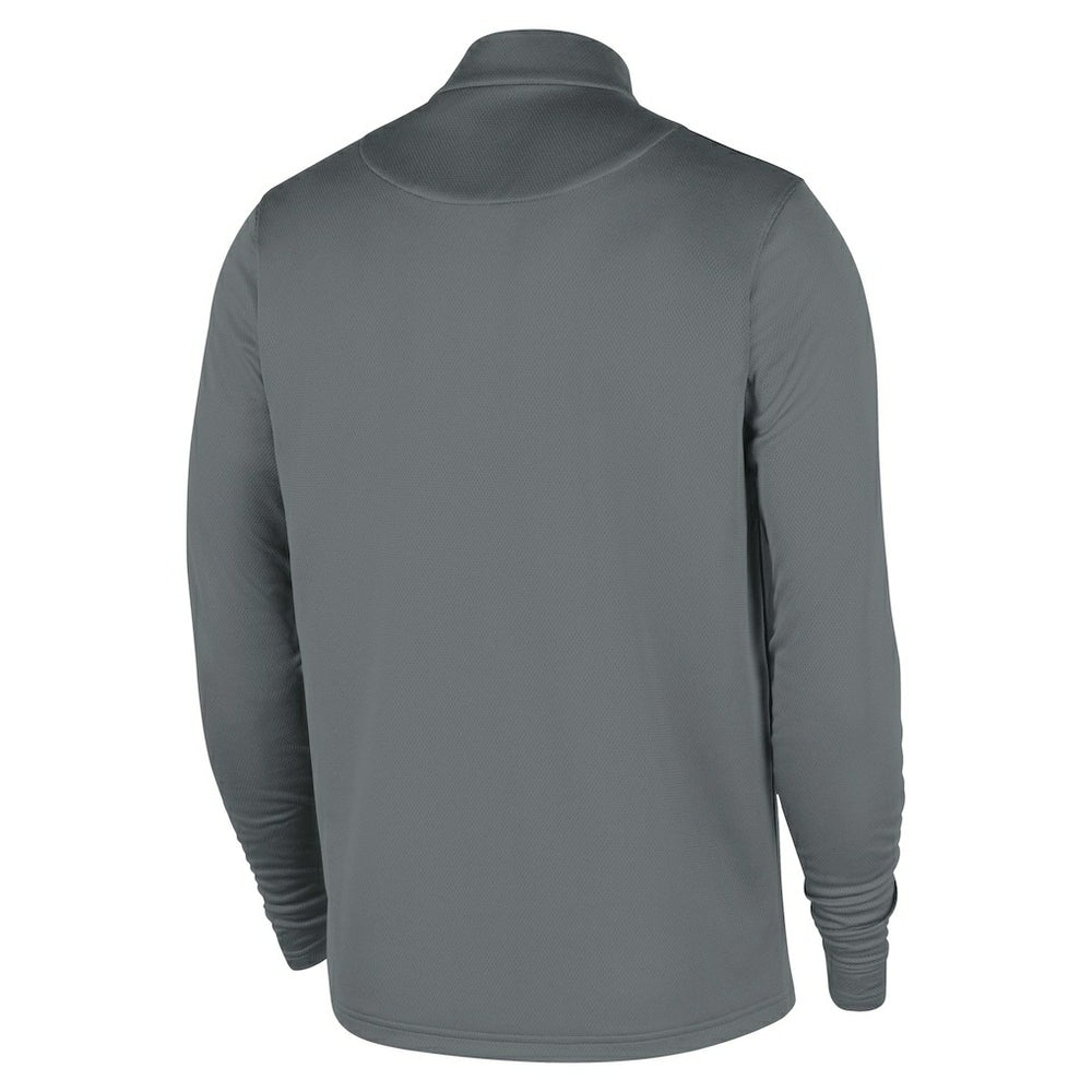 Brooklyn Nets 2025/26 Authentic Coaches Quarter-Zip Dri-Fit Top - Gray | Nike cheap