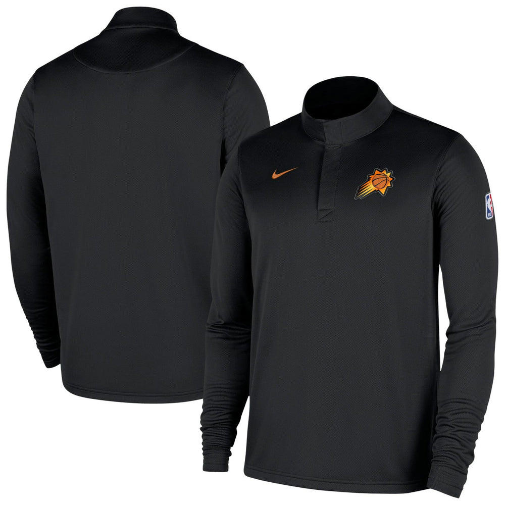 Phoenix Suns 2025/26 Authentic Coaches Quarter-Zip Dri-Fit Top - Black | Nike online