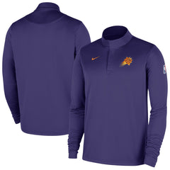 Phoenix Suns 2025/26 Authentic Coaches Quarter-Zip Dri-Fit Top - Purple | Nike on sale