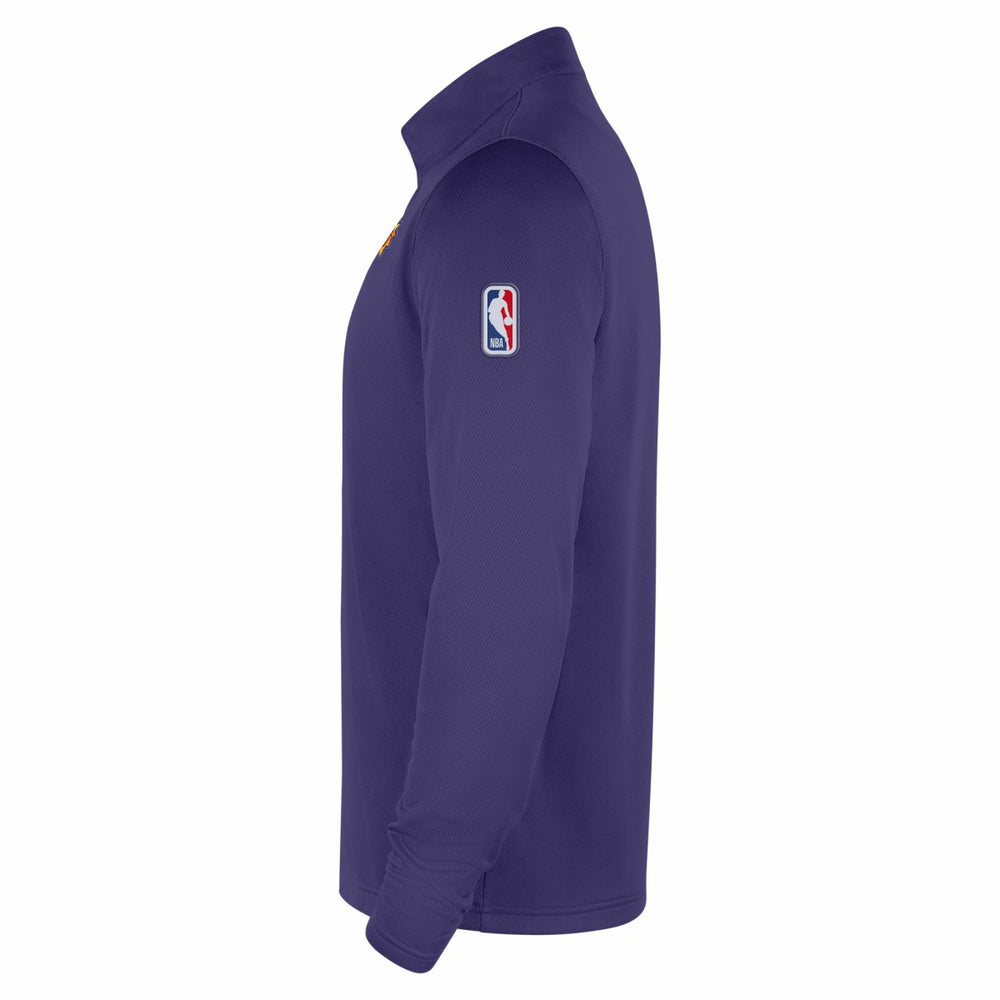 Phoenix Suns 2025/26 Authentic Coaches Quarter-Zip Dri-Fit Top - Purple | Nike on sale
