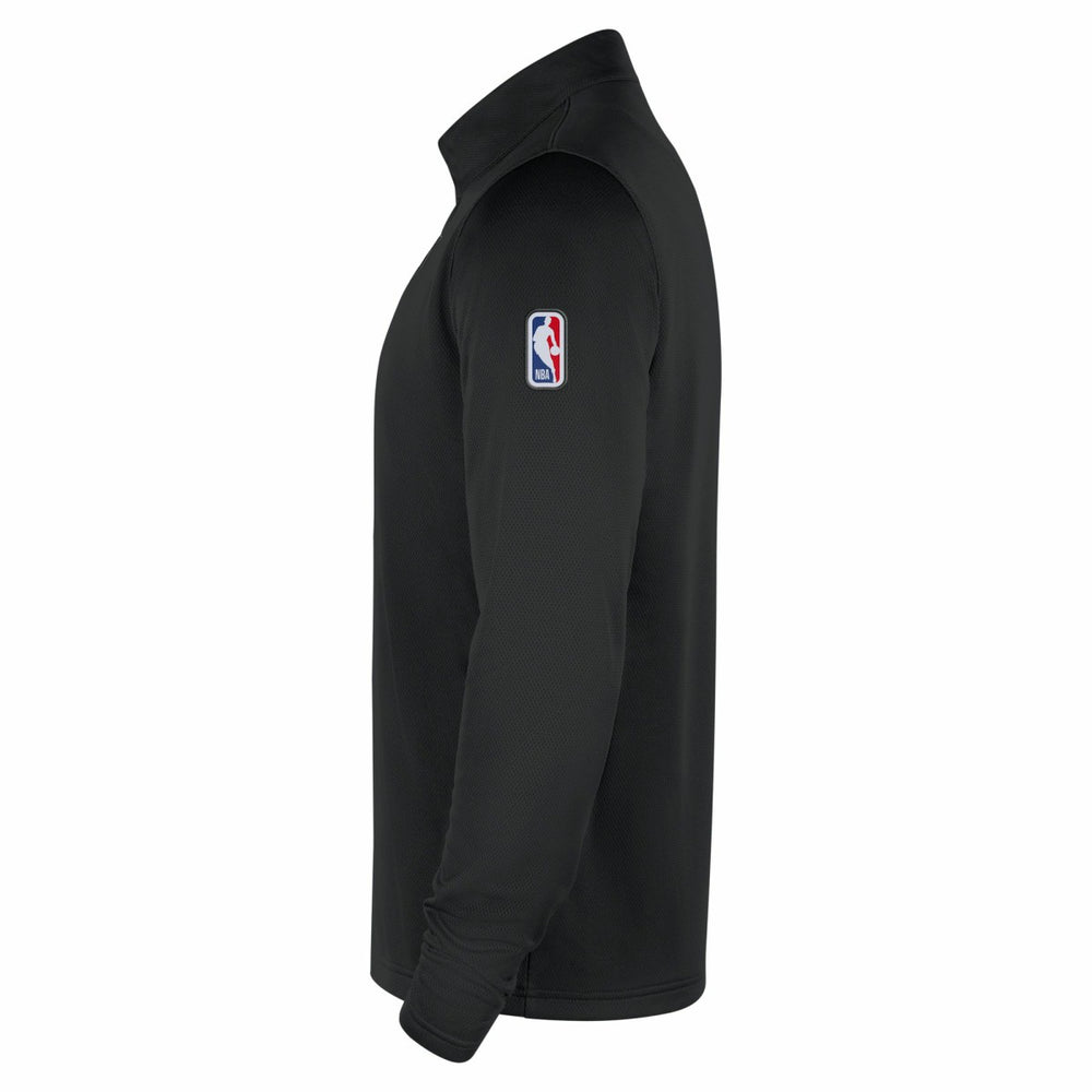Portland Trail Blazers 2025/26 Authentic Coaches Quarter-Zip Dri-Fit Top - Black | Nike on sale