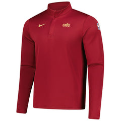Cleveland Cavaliers 2025/26 Authentic Coaches Quarter-Zip Dri-Fit Top sale - Wine | Nike outlet