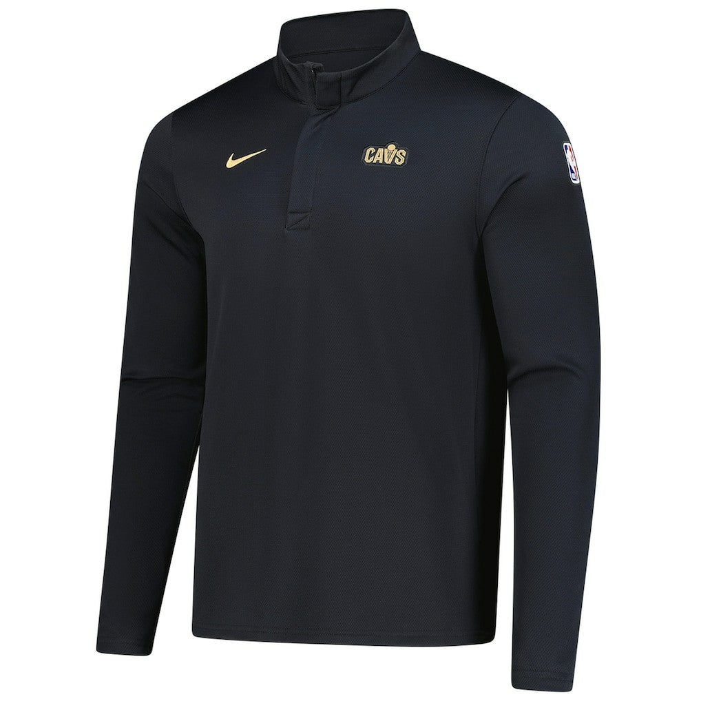 Cleveland Cavaliers 2025/26 Authentic Coaches Quarter-Zip Dri-Fit Top sale - Black | Nike for sale