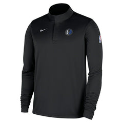 Dallas Mavericks 2025/26 Authentic Coaches Quarter-Zip Dri-Fit Top sale - Black | Nike cheap