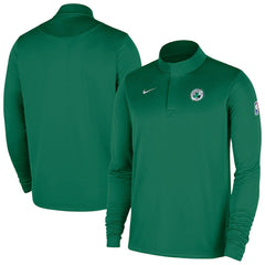 Boston Celtics 2025/26 Authentic Coaches Quarter-Zip Dri-Fit Top - Kelly Green | Nike on sale